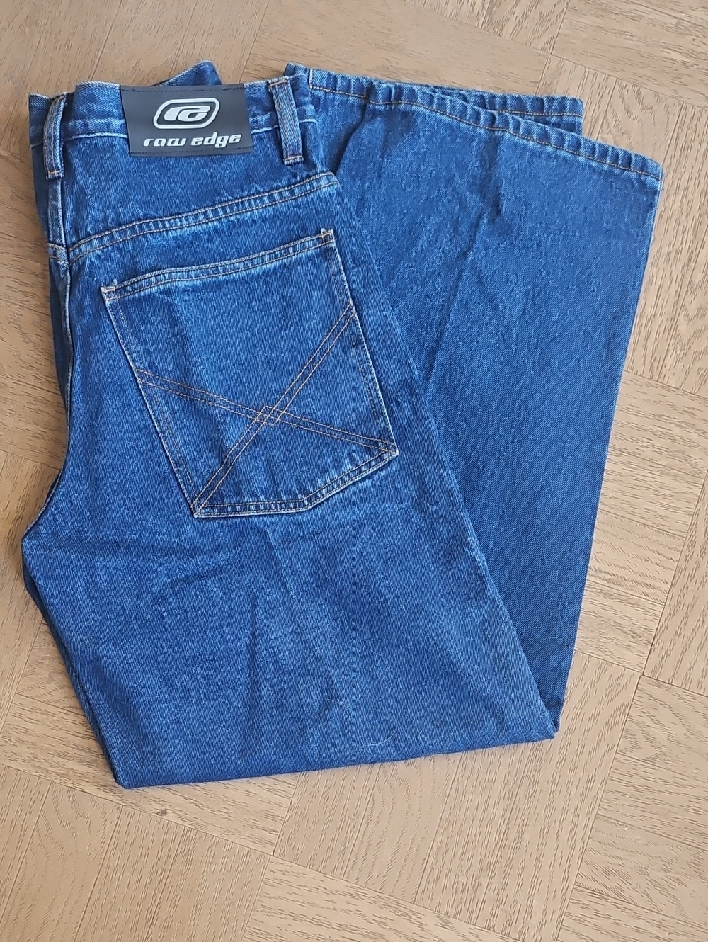 Relaxed Fit Men's Blue Denim Jeans